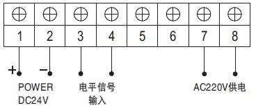 電平信號輸入音響報(bào)警器接線圖 