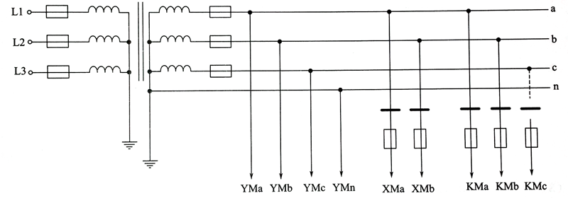 電壓互感器次級(jí)接線圖 電壓互感器次級(jí)接線圖