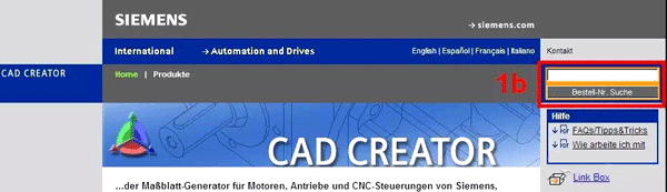 CAD CREATOR上的產(chǎn)品選型 CAD CREATOR上的產(chǎn)品選型