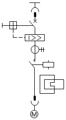 電動機主電路的配置方案3 電動機主電路的配置方案3