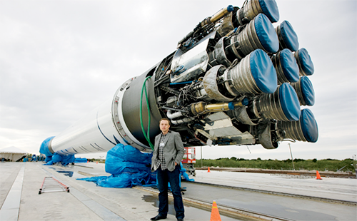 Elon Musk與它的SpaceX Elon Musk與它的SpaceX