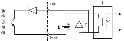 電磁流量計數(shù)字量輸出接繼電器